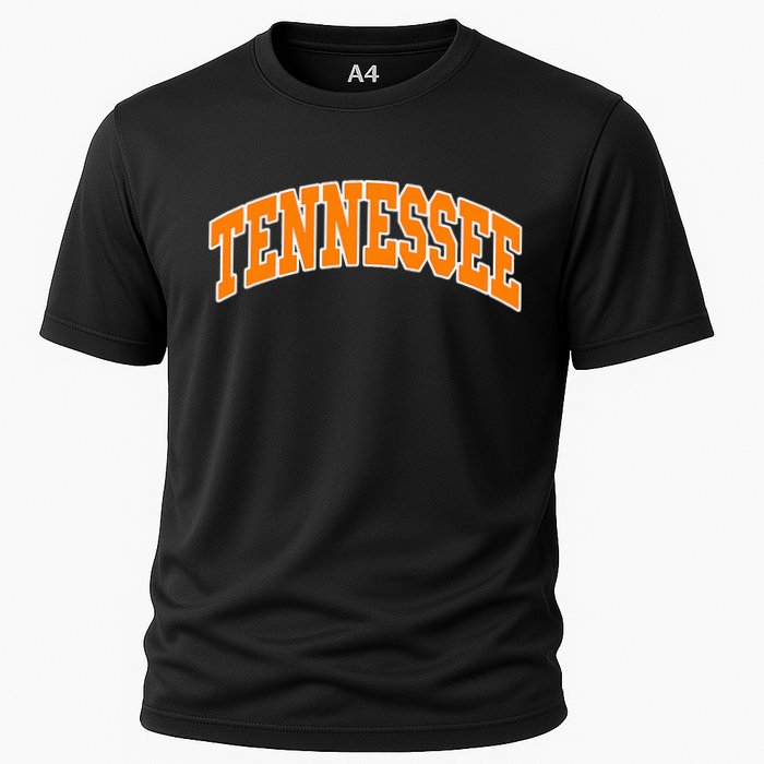 Tennessee Throwback Design Classic Cooling Performance Crew T-Shirt