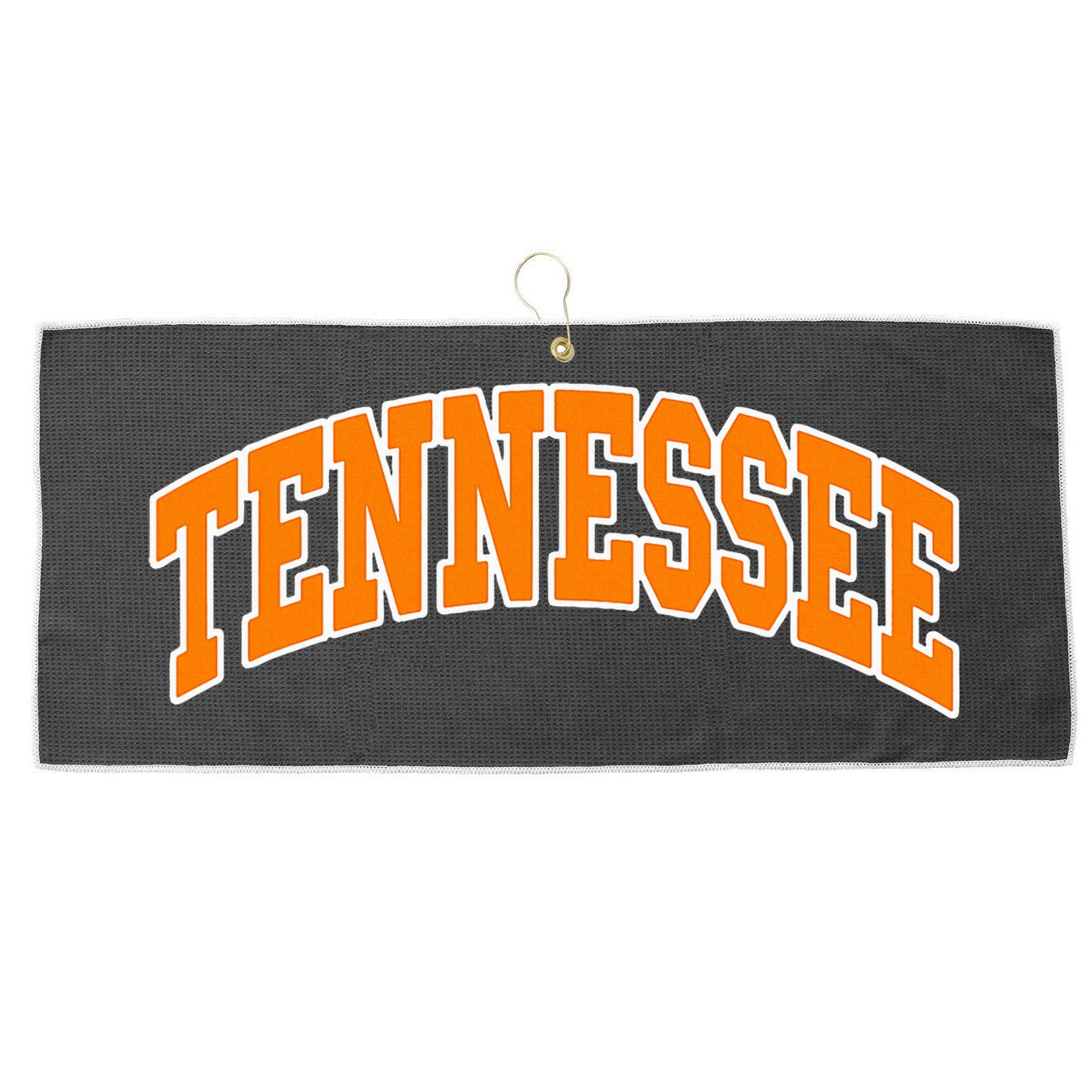 Tennessee Throwback Design Classic Large Microfiber Waffle Golf Towel