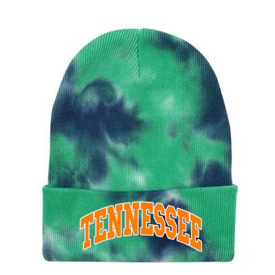 Tennessee Throwback Design Classic Tie Dye 12in Knit Beanie