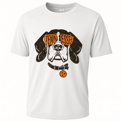 Tennessee Tn Dog State Flag Performance Shirt