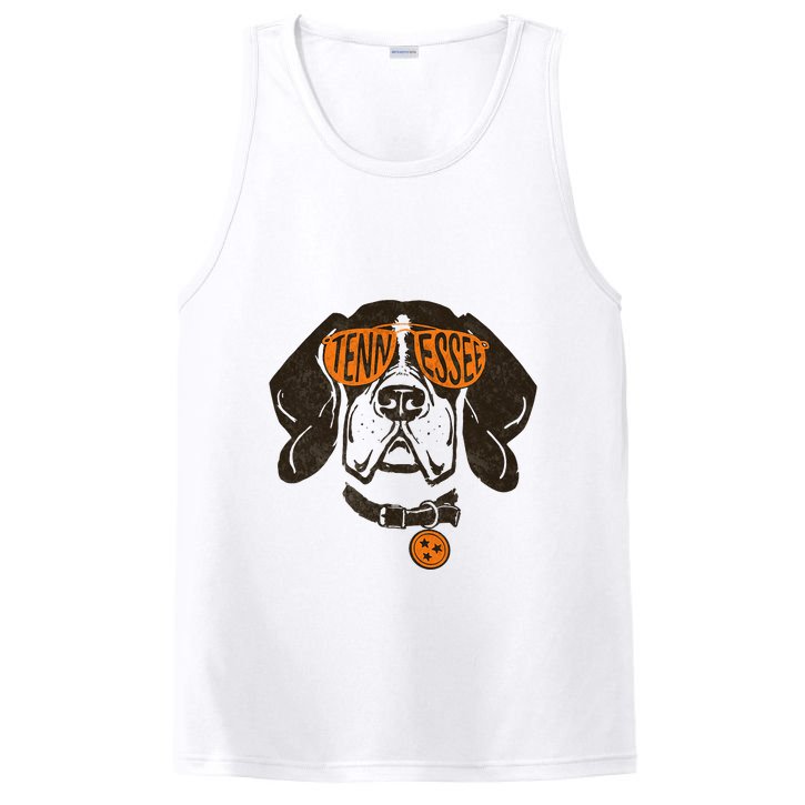 Tennessee Tn Dog State Flag PosiCharge Competitor Tank