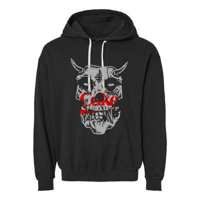 Twitching Tongues Diet C.O.K.E Garment-Dyed Fleece Hoodie