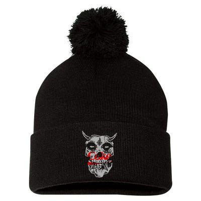 Twitching Tongues Diet C.O.K.E Pom Pom 12in Knit Beanie