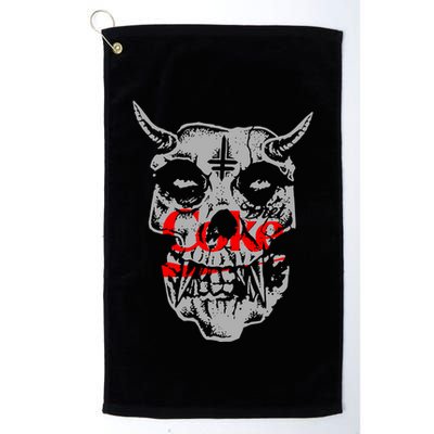 Twitching Tongues Diet C.O.K.E Golf Towel