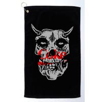 Twitching Tongues Diet C.O.K.E Golf Towel