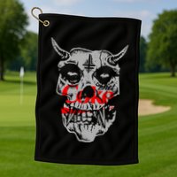 Twitching Tongues Diet C.O.K.E Golf Towel