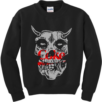 Twitching Tongues Diet C.O.K.E Kids Sweatshirt