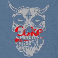 Twitching Tongues Diet C.O.K.E Garment-Dyed Sweatshirt