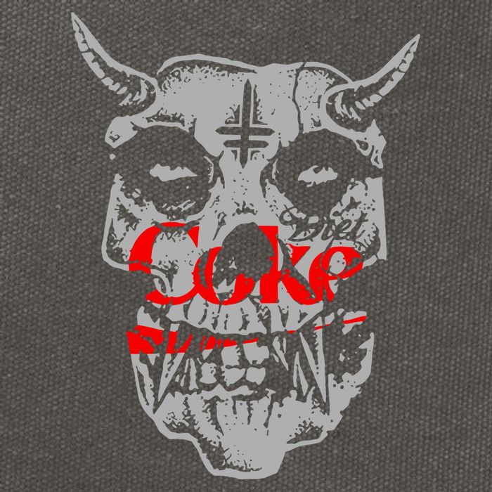 Twitching Tongues Diet C.O.K.E Cotton Canvas Backpack