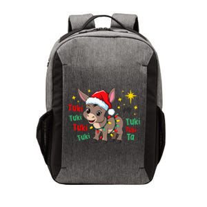 Tuki Tuki Donkey Tis The Season Mexican Spanish Christmas Vector Backpack