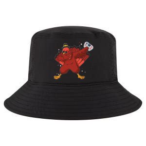 Thanksgiving Turkey Dabbing Video Game Lover Pro Gamer Gift Cool Comfort Performance Bucket Hat