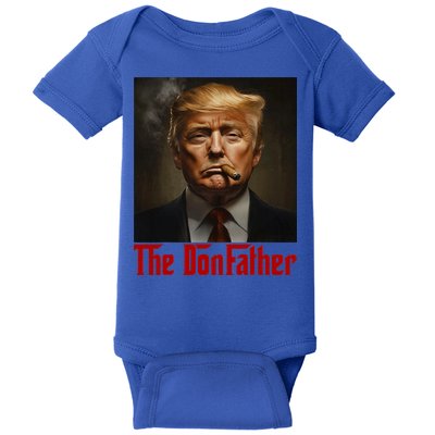 Trump The Donfather Cool American Baby Bodysuit