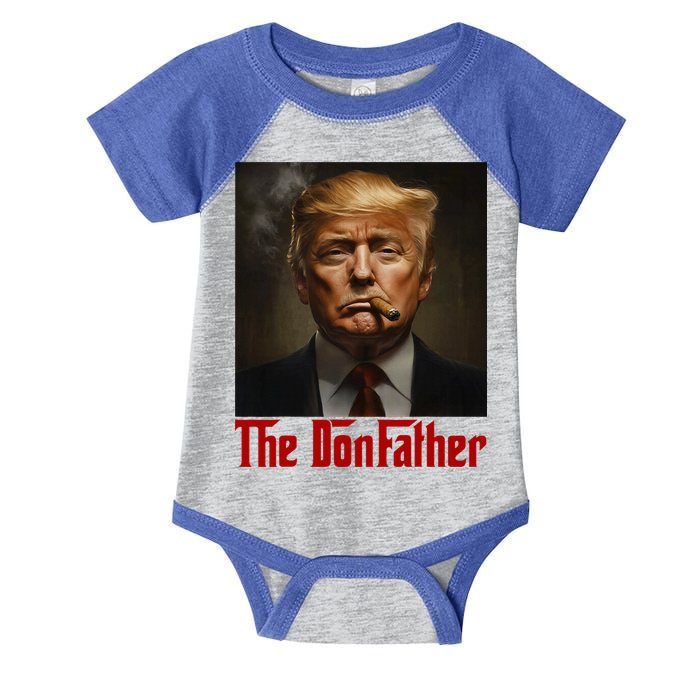 Trump The Donfather Cool American Infant Baby Jersey Bodysuit