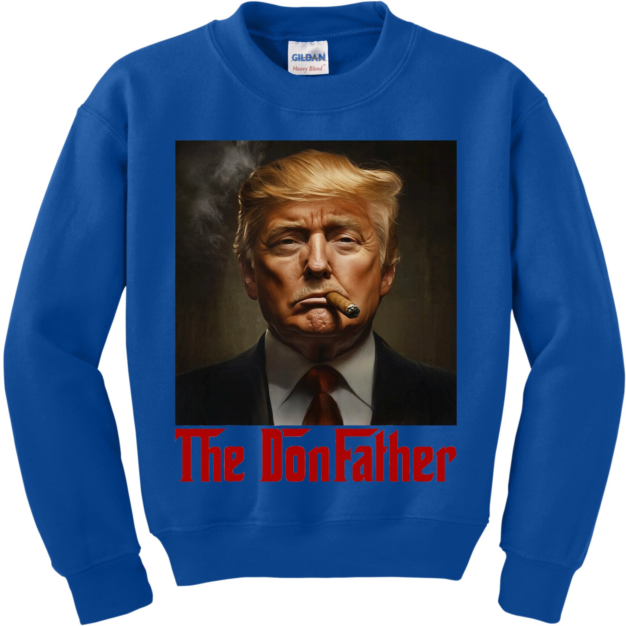 Trump The Donfather Cool American Kids Sweatshirt