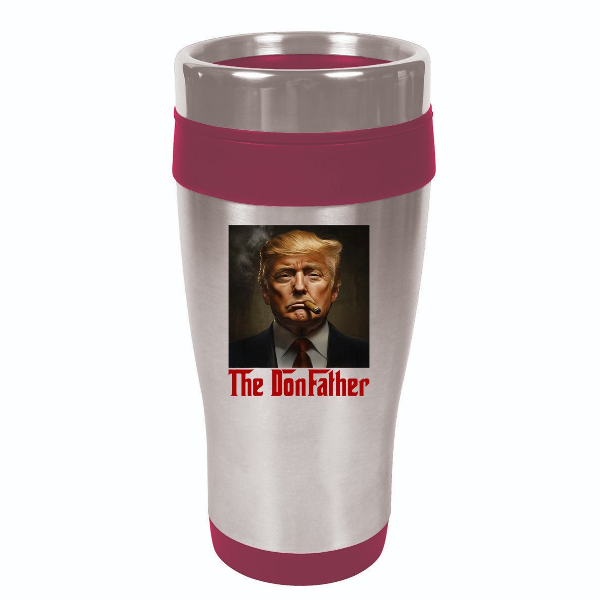 Trump The Donfather Cool American 16oz Travel Tumbler