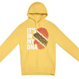 Trinidadian Tobagonian Dna Trinidad And Tobago Flag Premium Pullover Hoodie