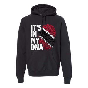 Trinidadian Tobagonian Dna Trinidad And Tobago Flag Premium Hoodie