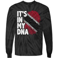 Trinidadian Tobagonian Dna Trinidad And Tobago Flag Tie-Dye Long Sleeve Shirt