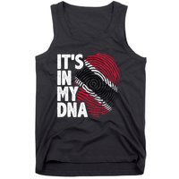 Trinidadian Tobagonian Dna Trinidad And Tobago Flag Tank Top