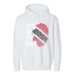 Trinidadian Tobagonian Dna Trinidad And Tobago Flag Garment-Dyed Fleece Hoodie