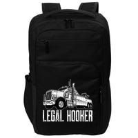 Tow Truck Driver Legal Hooker Funny Big Wrecker Impact Tech Backpack