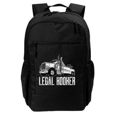 Tow Truck Driver Legal Hooker Funny Big Wrecker Backpack