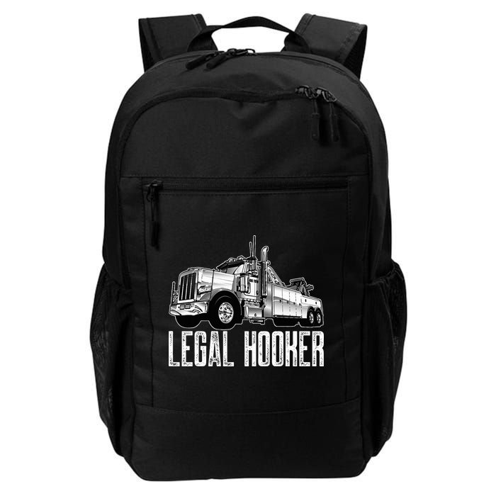 Tow Truck Driver Legal Hooker Funny Big Wrecker Backpack