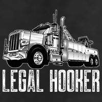 Tow Truck Driver Legal Hooker Funny Big Wrecker Adult Drive Performance Visor