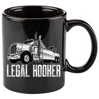 Tow Truck Driver Legal Hooker Funny Big Wrecker 11oz C Handle Ceramic Mug