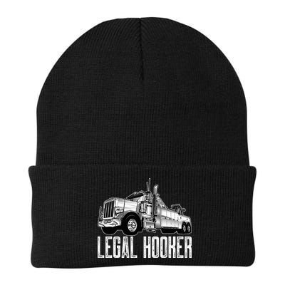 Tow Truck Driver Legal Hooker Funny Big Wrecker Beanie