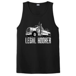 Tow Truck Driver Legal Hooker Funny Big Wrecker PosiCharge Competitor Tank