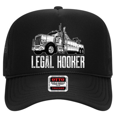 Tow Truck Driver Legal Hooker Funny Big Wrecker Hat