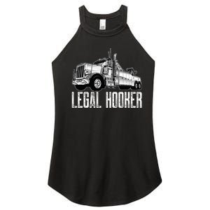 Tow Truck Driver Legal Hooker Funny Big Wrecker Women's Perfect Tri Rocker Tank