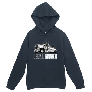 Tow Truck Driver Legal Hooker Funny Big Wrecker Urban Pullover Hoodie