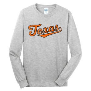 Texas Tall Long Sleeve T-Shirt