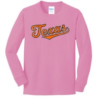 Texas Kids Long Sleeve Shirt