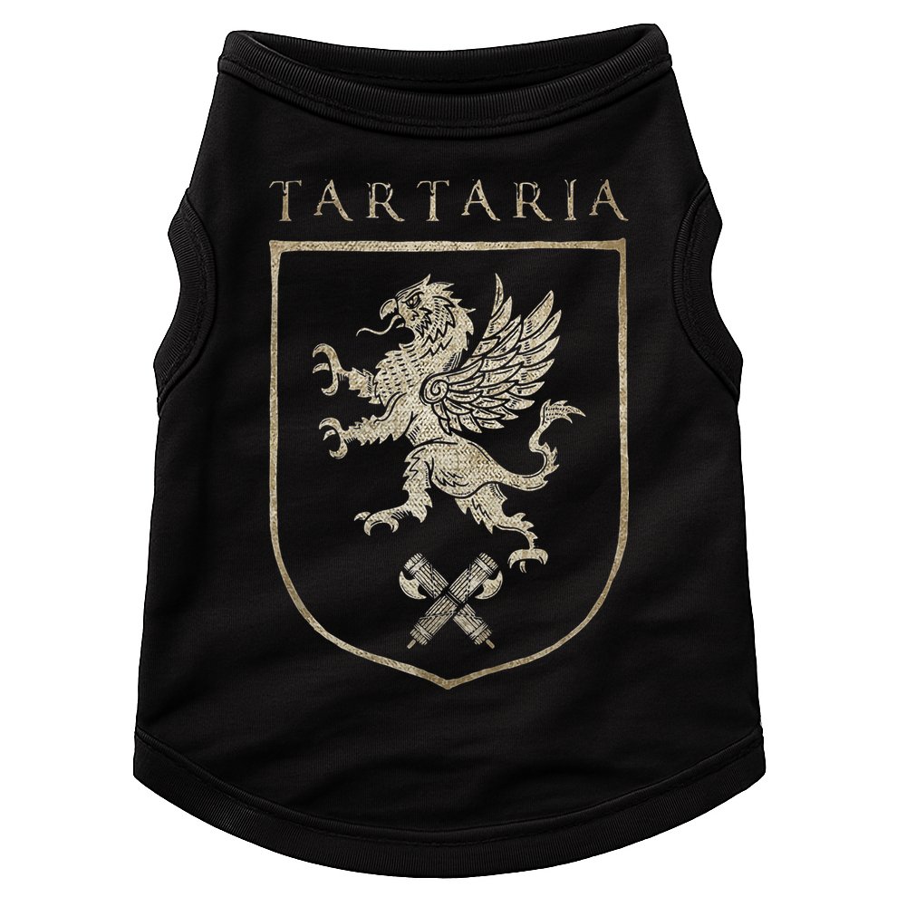 Tartaria Tartarian Empire Griffin, Tartary Family Crest Doggie Tank