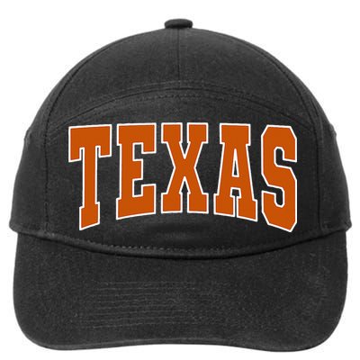 Texas 7-Panel Snapback Hat