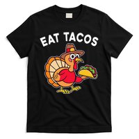 Thanksgiving Turkey Eat Tacos Mexican T-Shirt