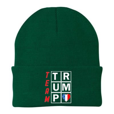 Team Trump Election Design Pro Republican Party Knit Cap Winter Beanie