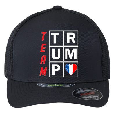 Team Trump Election Design Pro Republican Party Flexfit Unipanel Trucker Cap