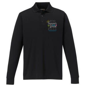 This Teacher Earned All Of This Summer Break Teacher Life Performance Long Sleeve Polo