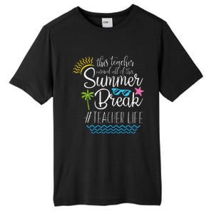 This Teacher Earned All Of This Summer Break Teacher Life Tall Fusion ChromaSoft Performance T-Shirt