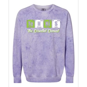 Tennis The Essential Element Funny Love Tennis Colorblast Crewneck Sweatshirt