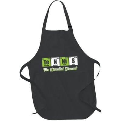 Tennis The Essential Element Funny Love Tennis Apron