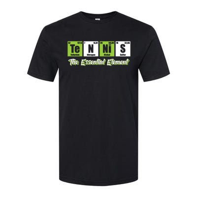 Tennis The Essential Element Funny Love Tennis Softstyle® CVC T-Shirt