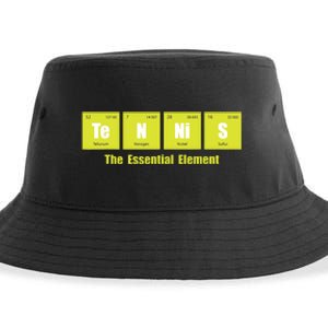 Tennis The Essential Element Tournament Sports Lover Sustainable Bucket Hat