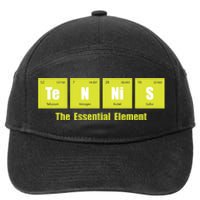 Tennis The Essential Element Tournament Sports Lover 7-Panel Snapback Hat