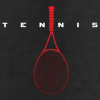 Tennis 7 Panel Mesh Trucker Snapback Hat