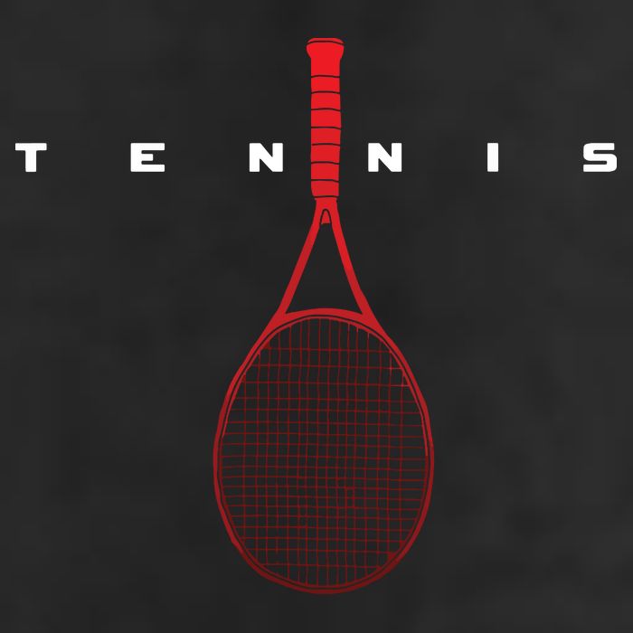 Tennis 7 Panel Mesh Trucker Snapback Hat